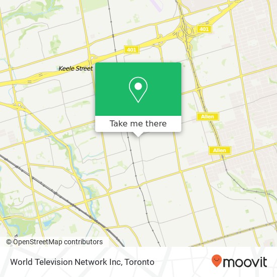 World Television Network Inc map