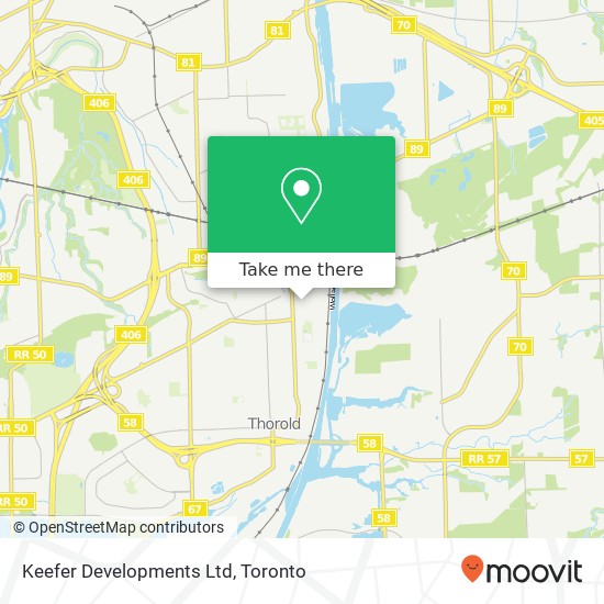 Keefer Developments Ltd map
