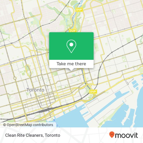 Clean Rite Cleaners map