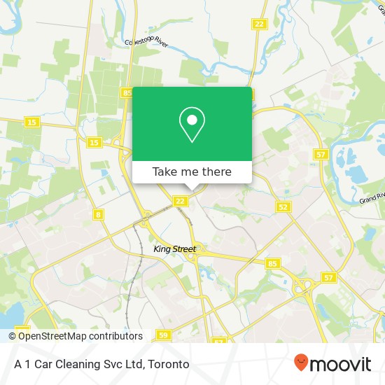 A 1 Car Cleaning Svc Ltd map