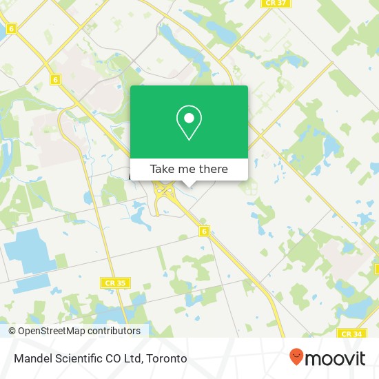 Mandel Scientific CO Ltd map