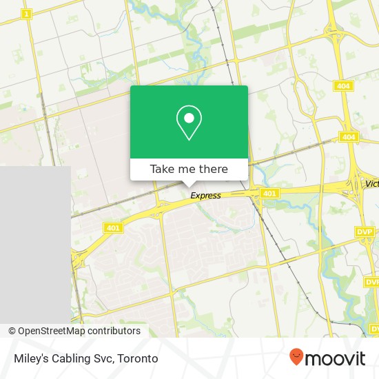 Miley's Cabling Svc map