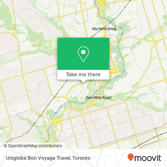 Uniglobe Bon Voyage Travel plan