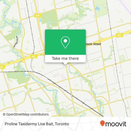 Proline Taxidermy Live Bait map
