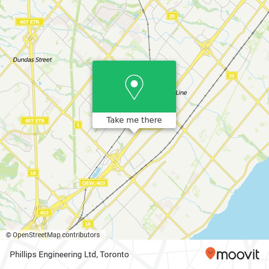 Phillips Engineering Ltd map