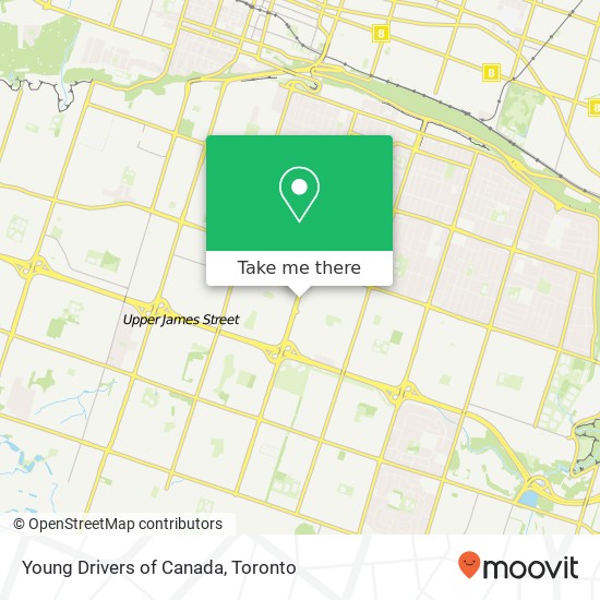 Young Drivers of Canada map