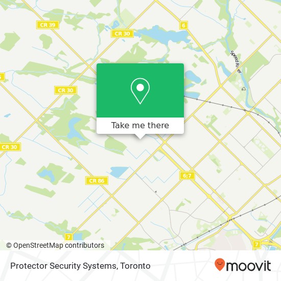 Protector Security Systems map