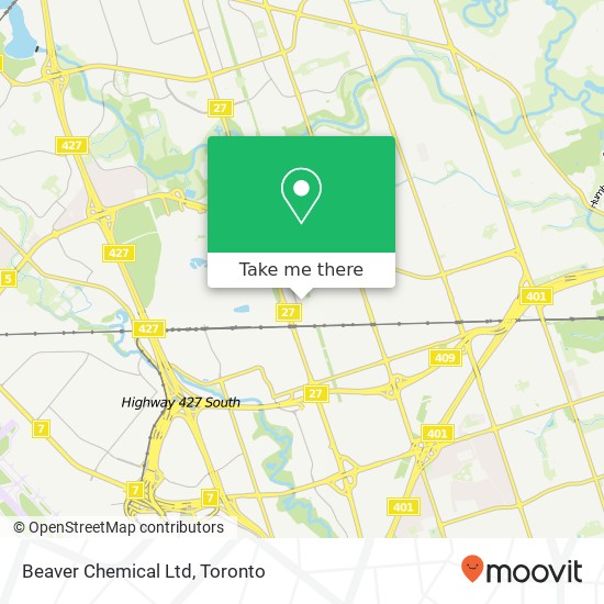 Beaver Chemical Ltd map
