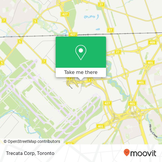 Trecata Corp map