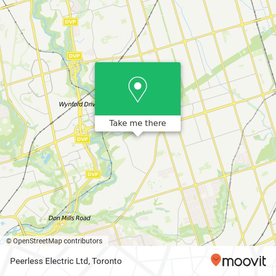 Peerless Electric Ltd map
