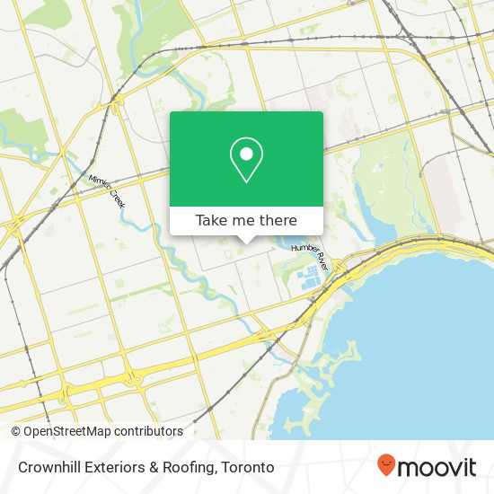 Crownhill Exteriors & Roofing map
