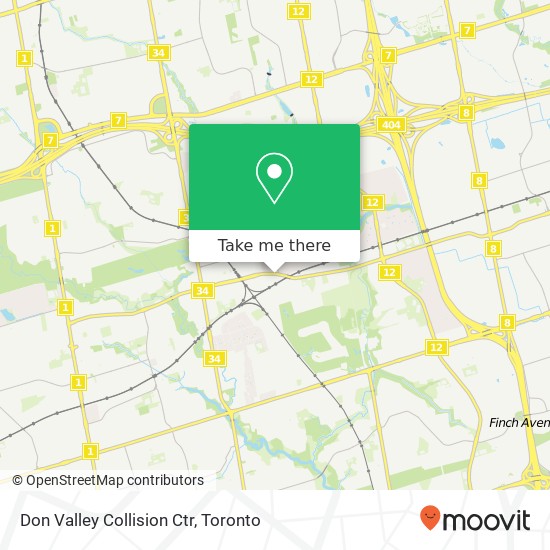 Don Valley Collision Ctr plan