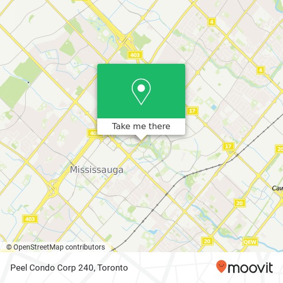 Peel Condo Corp 240 map