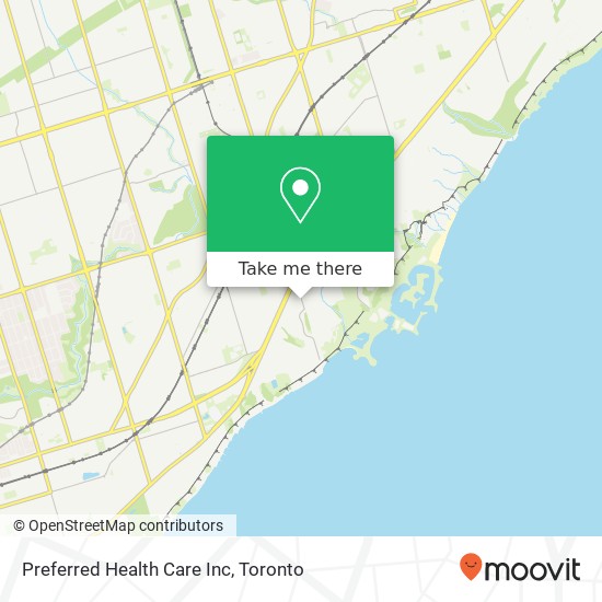 Preferred Health Care Inc map