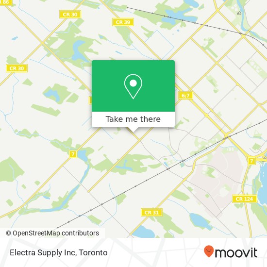 Electra Supply Inc map