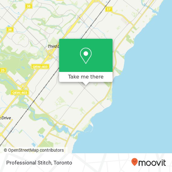 Professional Stitch map