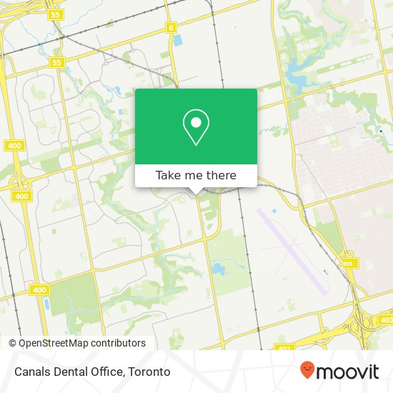 Canals Dental Office map