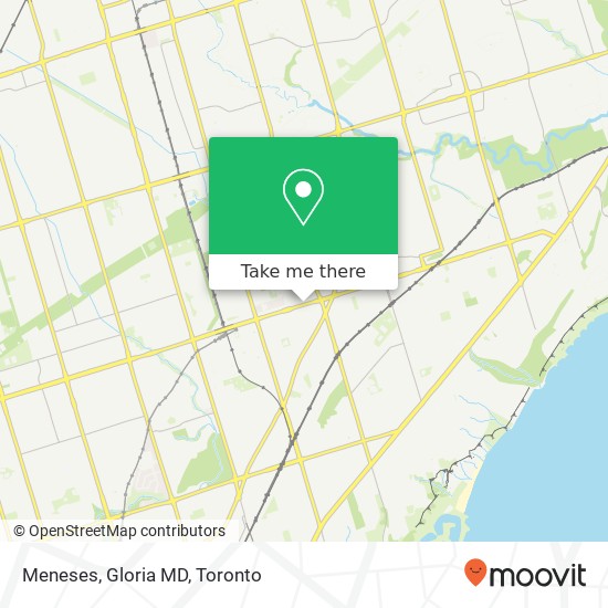 Meneses, Gloria MD map