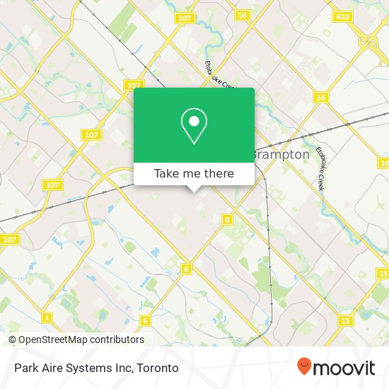 Park Aire Systems Inc map