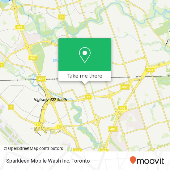 Sparkleen Mobile Wash Inc map