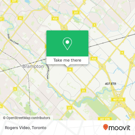 Rogers Video map