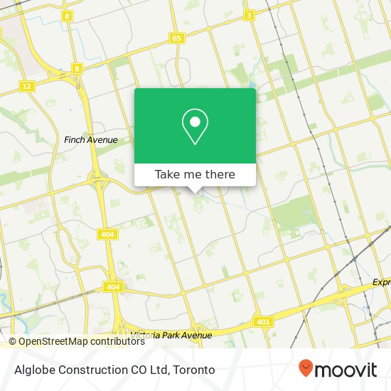 Alglobe Construction CO Ltd map