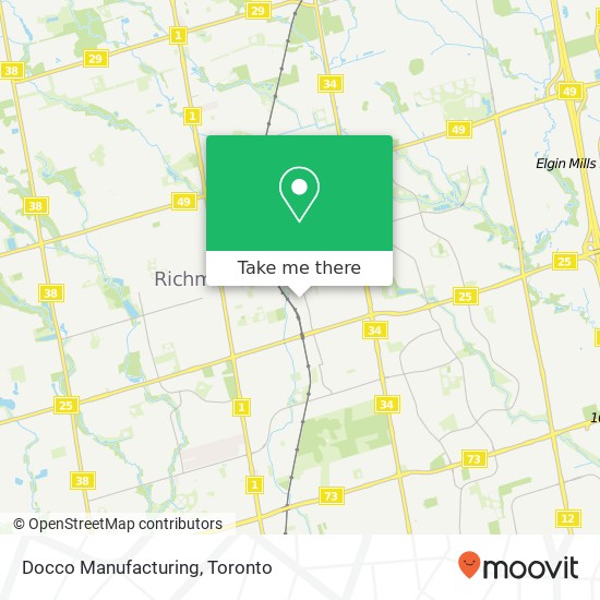 Docco Manufacturing map