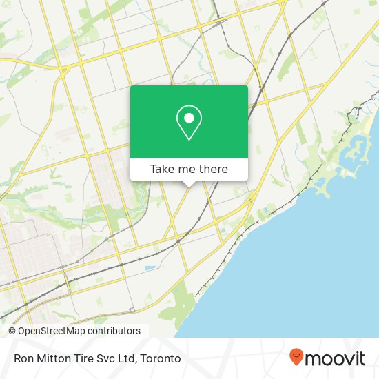 Ron Mitton Tire Svc Ltd map