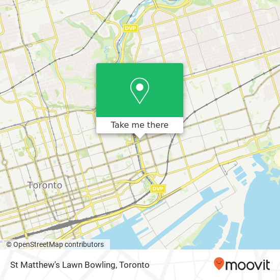 St Matthew's Lawn Bowling map