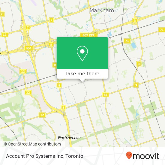 Account Pro Systems Inc map