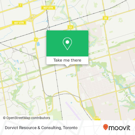 Dorvict Resource & Consulting map