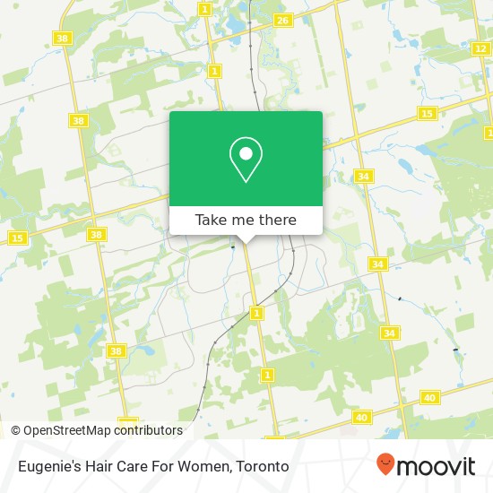 Eugenie's Hair Care For Women map