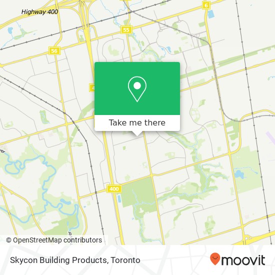 Skycon Building Products map