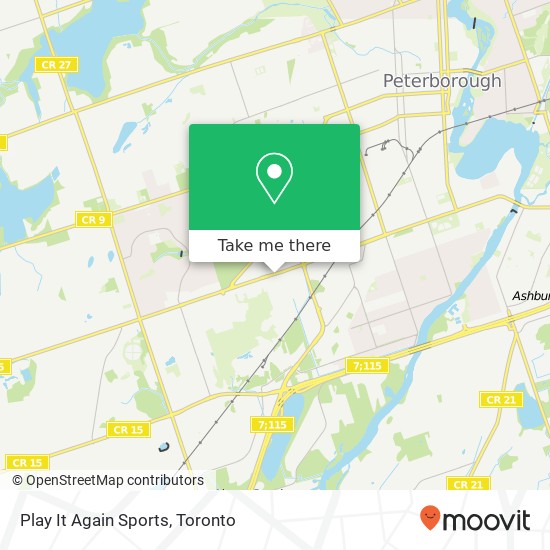 Play It Again Sports map