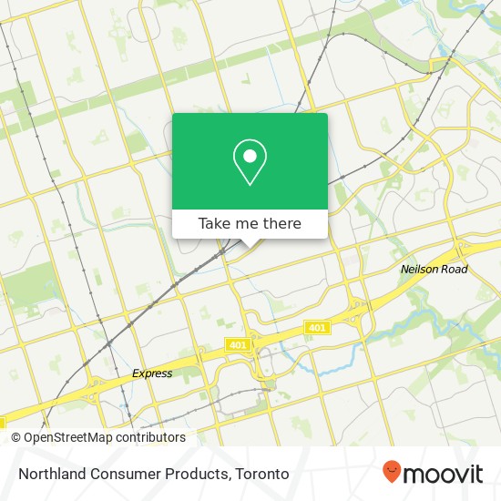 Northland Consumer Products map
