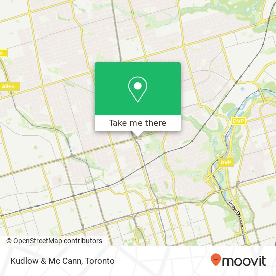 Kudlow & Mc Cann map