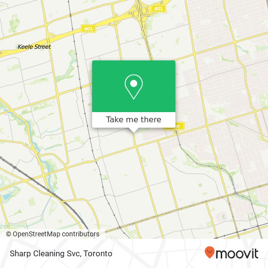 Sharp Cleaning Svc map