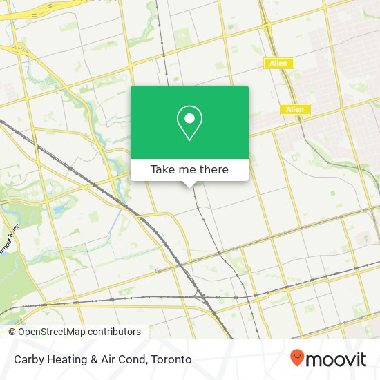 Carby Heating & Air Cond map