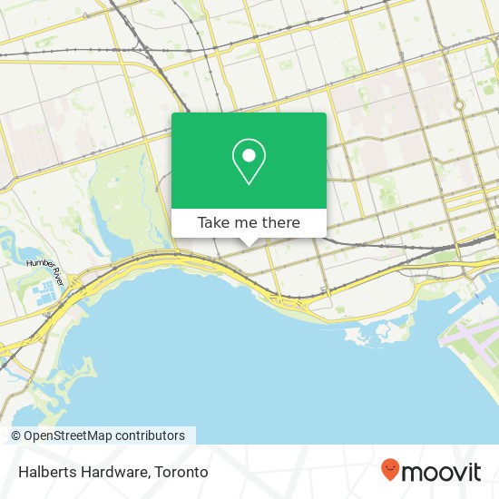 Halberts Hardware map