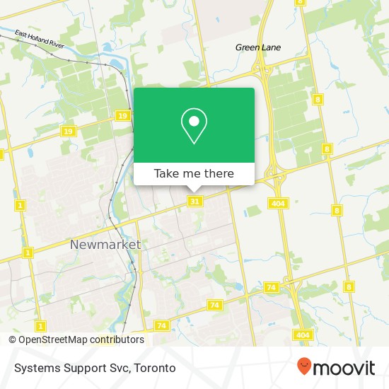 Systems Support Svc map