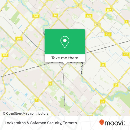 Locksmiths & Safemen Security map