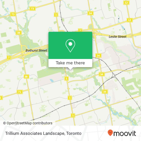 Trillium Associates Landscape map