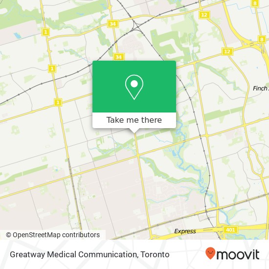 Greatway Medical Communication map