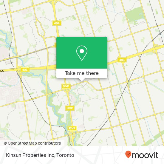 Kinsun Properties Inc map