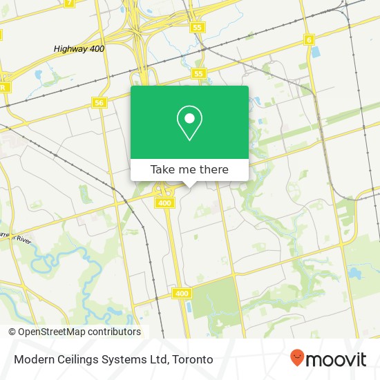 Modern Ceilings Systems Ltd map