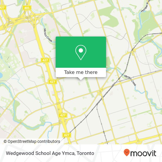 Wedgewood School Age Ymca map