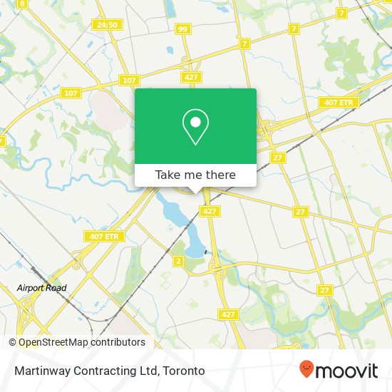 Martinway Contracting Ltd map