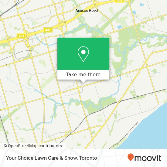 Your Choice Lawn Care & Snow map