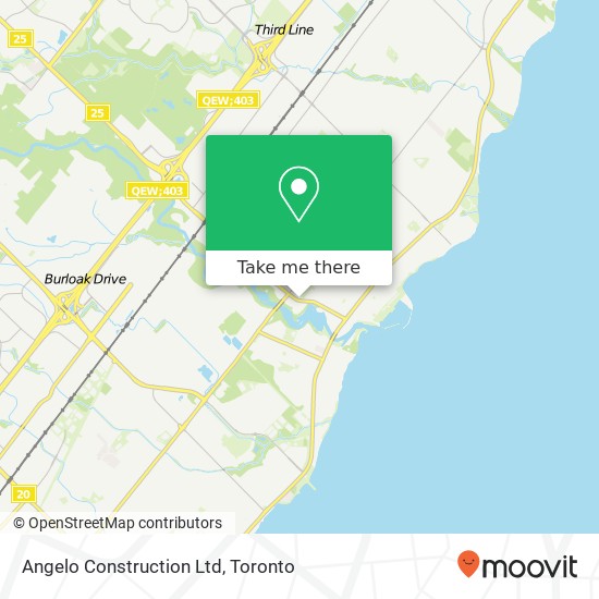Angelo Construction Ltd map