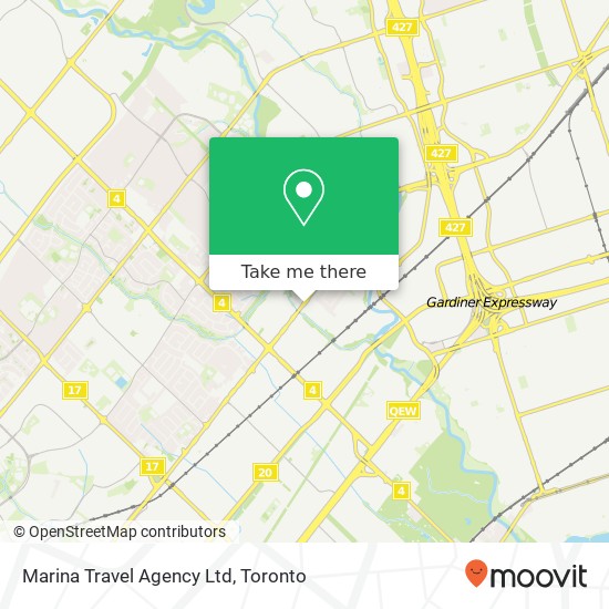 Marina Travel Agency Ltd map